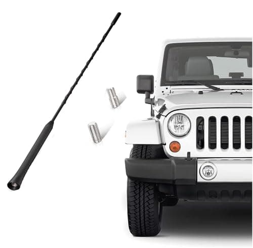 Car Mount Antenna - Universal Car Radio Antenna - Car Radio Antenna - FM AM Signal Enhancement (16 Inch) - 40cm Long - KaberTrade