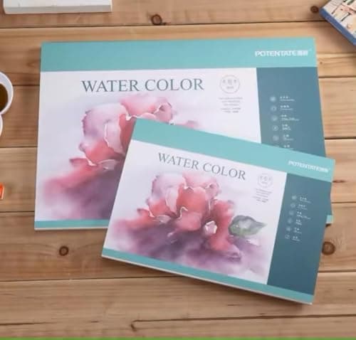 Aristotle A5 Watercolor 16 Sheet 300g Acourel Sketch Book for Acrylic Gouache Watercolor