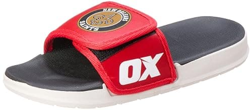 OX mens OX-S-84-Red-36 Slide Sandal
