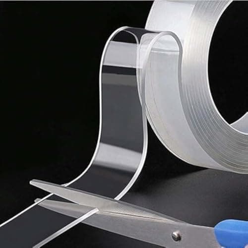 Double Face Nano is very strong and transparent, suitable for all purposes. Length 3 meters, width 18 mm. Adhesive tapes