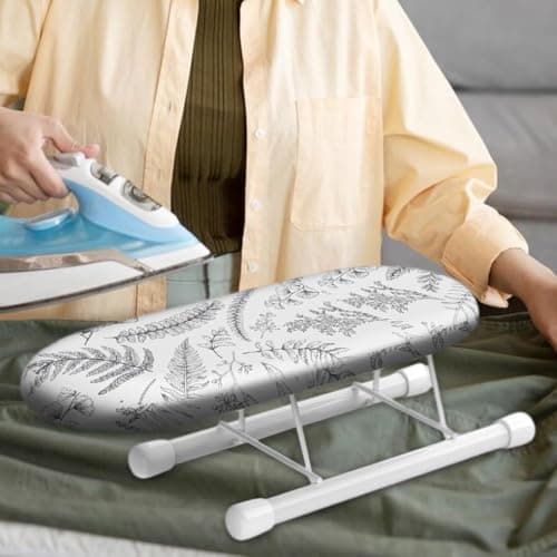 Collar and Cuff Ironing Board Stand Assistant for Crisp Shirt Pressing