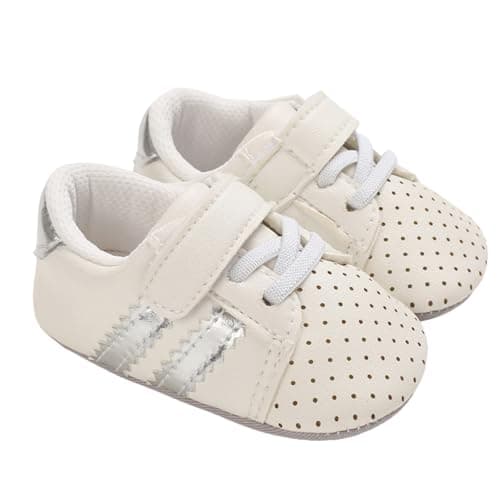 Mix&Max baby-girls Sneakers Synthetic Leather Velcro Strap Sneaker Shoes