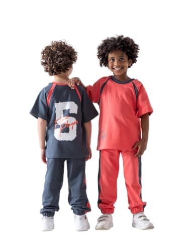 Kids Pajama Set Sleepwear for Boys and Girls 211114