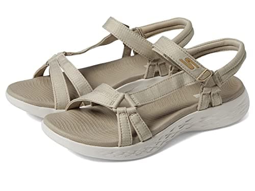 Skechers Women's 15316 Ankle Strap Sandals, Medium