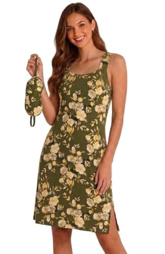 Cash Women's Wide Cat Betty Side Opening – One Size Fits 60 to 90 KG Modern Design Comfortable Home Lightweight Material Provides Comfort and Stylish Look for Everyday Use Dress