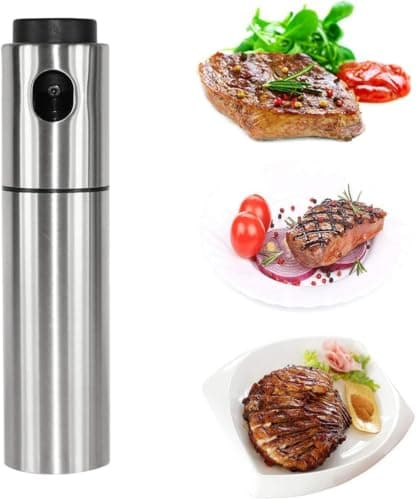 Stainless Steel Oil Sprayer Fine Mist Dispenser for Healthy BBQ Cooking