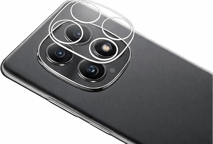 Camera Lens (Compatible With Redmi Note 15) Protector, Full Coverage One-Piece HD Clear Tempered Glass, 9H Hardness, Scratch Resistant, High Transparency (Claer)
