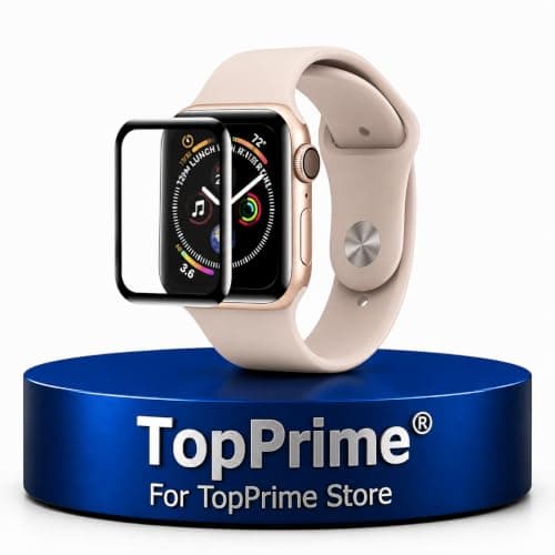 TopPrime Screen Protector Compatible with Apple Watch (Gelatin) Easy Installation Soft Touch Screen Protector (Compatible with Apple Watch SE Series 6/5/4 40mm)