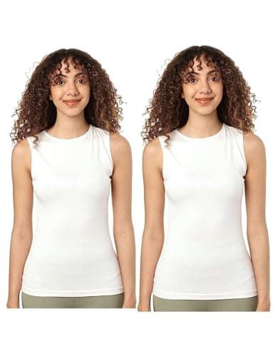 Lasso Womens Set Of 2 Pieces Wide Strap Tank Top Set Of 2 Pieces Tank Top With Wide Strap Shirt