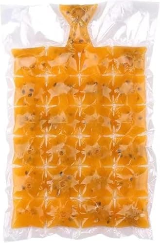 Disposable Ice Cube Bags for Freezing Juices and Liquids Space Saving Freezer Bags Pack of 10 Total 240 Cubes Capacity Leakproof Self Sealing Design