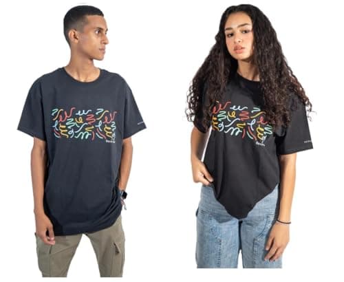 never old Unisex Oversize Tee Modern (pack of 1) Shirt