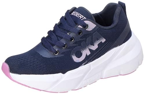Desert Essence womens S782/1/Navy Blue Sneaker Shoes