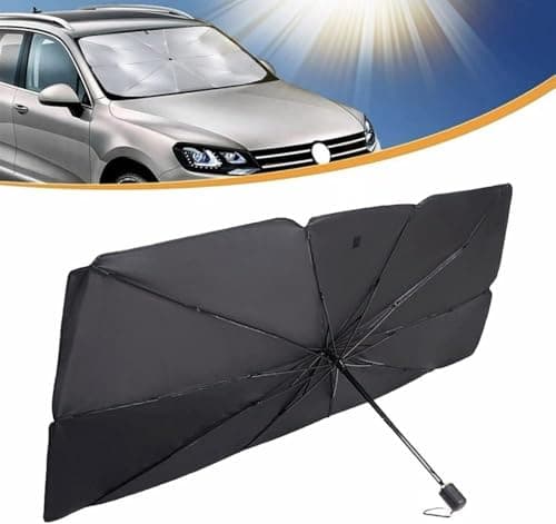 Car Windshield Sun Shade Foldable Front Window Sunshade Car Sun Shade UV Protection for Cars, Trucks, Cars - KaberTrade Vehicle interior shade