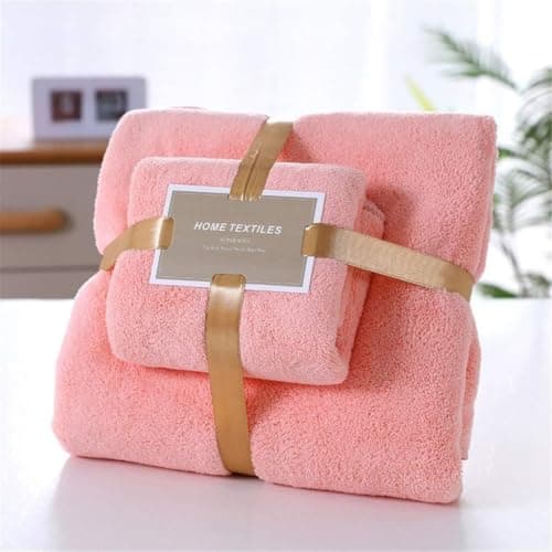 Luxury Bridal Bath Towel Set Soft Absorbent Cotton Towels for Brides