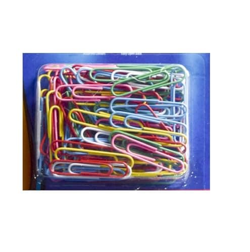 Samir & Aly Colored Paper Clips, Set of 50 Paper clip clamp