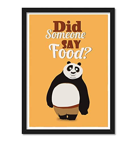 Good Hope Food Panda Funny Quote Framed Poster For Kitchen Restaurant Wall With Acrylic Sheet Size A4 10 Inch X 13 inch | Inch Home Photo Frames For Cafe, Bar, Decoration Gift Wall art