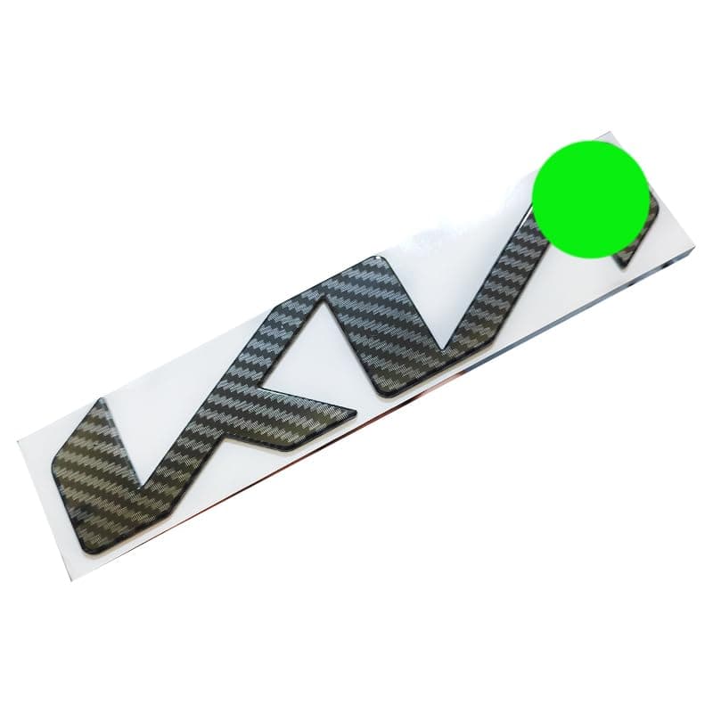 KaberMisr 2020 KaberMisr 3D Car Logo Sticker Decal Sticker (Fit Compatible with Carbon Tag Compatible with Kia, Size 21 * 5 cm, Code :8709)
