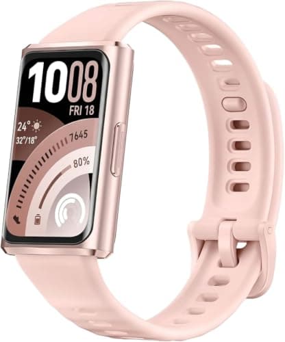 Silicone Strap Compatible with Huawei Band 11 & 11 Pro, Pink Watch band