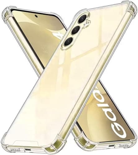 CooToly Fit for Samsung Galaxy S24 Clear Phone Case Cover,Soft Slim Fit, Shockproof 6.2 Inch Cellular phone case