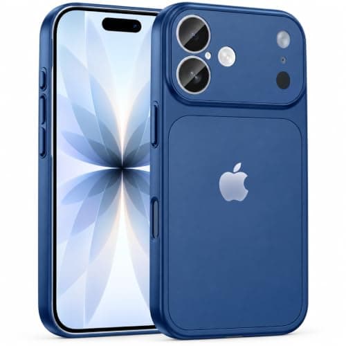 Converter Case(Compatible with iphone 17 | Premium Mag-Safe) Protective Cover Sleek Design (Compatible with iPhone 17 Pro / 17 Pro Max Series) Built-in Camera Protection (Blue)
