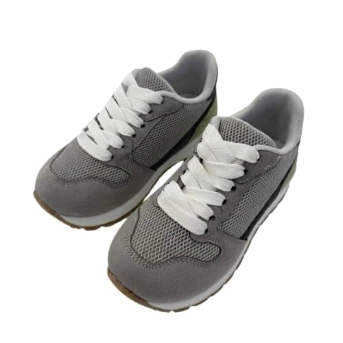 Junior Sneaker For Toddler Boys, Gray, 36 Shoes
