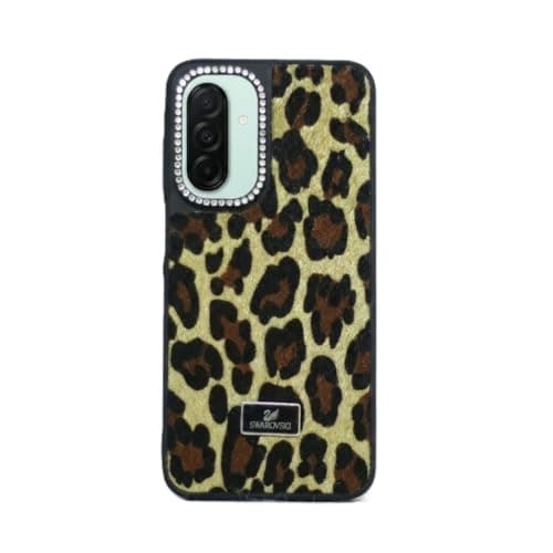 Compatible with Samsung A26 Mobile Phone Case With a Leopard Print Design, a Stylish Case for Women and Girls, Slim and Soft, Made of Flexible TPU Silicone, Shockproof and Protective. (Tiger Yellow) Cellular phone case