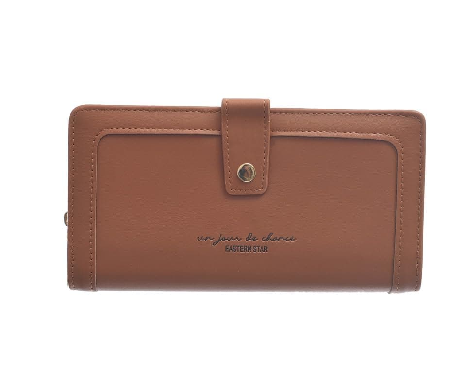 B&W Eastern Star Wallet, 048 Camel