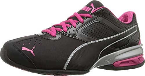 PUMA Women's Tazon 6 WN's Fm Cross-Trainer Shoe, Black Silver Beetroot Purple, 36 EU
