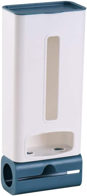 Durable Plastic Bag Holder with Lid and Roll Storage for Kitchen Bathroom Multi-Purpose Home Organization Easy Access and Neat Storage Solution Storage box