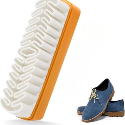 Suede Brush for Shoes, Leather Eraser and Crepe Brush - Hard-Wearing Boot Cleaner for Suede Accessories Cleaning brush