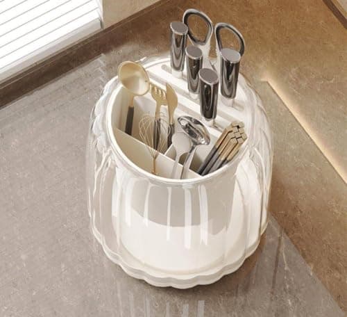 Generic Round Knife Rack and Cutlery Drainer Organiser, .sew