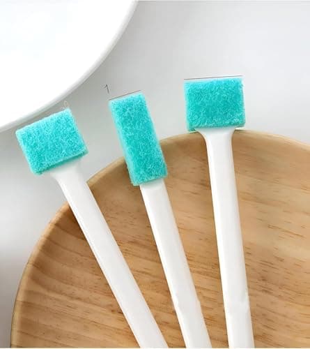 3-Piece Cleaning Sponge Set for Tight Corners and Large Surfaces Durable Everyday Use Practical Multi-Size Sponges for Kitchen Bathroom Home Utility sponge