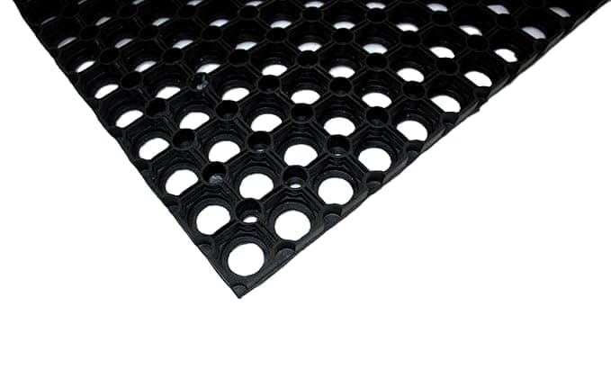 Original Heavy Rubber Floor Mat Multi Use For Apartment Door Building Entrance Office Bathroom High Traffic Daily Use Easy Wash Size 40 x 60 cm