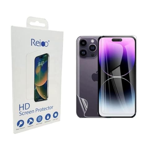 Front and back screen protector nano gelatin hardened competible with IPhone 14 pro max Portable electronic device cover