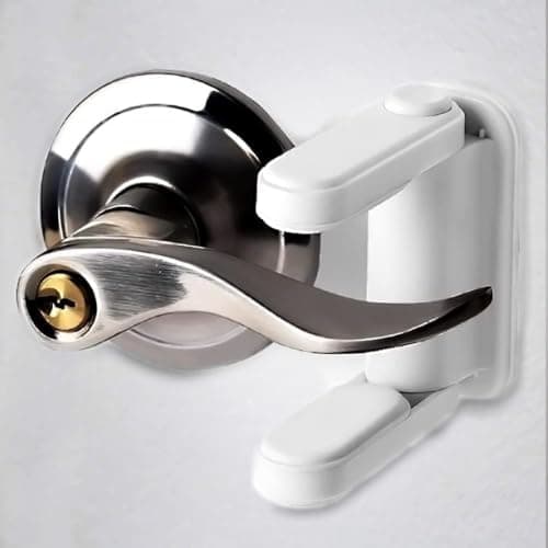 Portable Door Security Lock Keyless Privacy Lock & Emergency Door Jammer