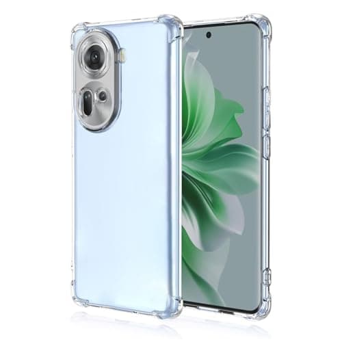 CooToly Fit for Oppo Reno11 Clear Phone Case Cover,Soft Slim Fit, Shockproof 6.7 Inch Cellular phone case