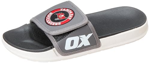 OX boys OX-S-77-Grey-38 Slide Sandal