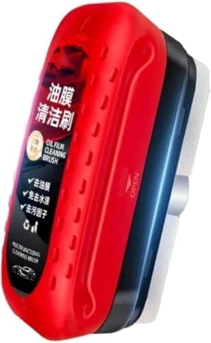 Glass Oil Film Removal Brush for Car Windshield and Home Windows Effectively Clears Stubborn Grime Oil Residue and Dirt for Crystal Clear Visibility Auto accessory
