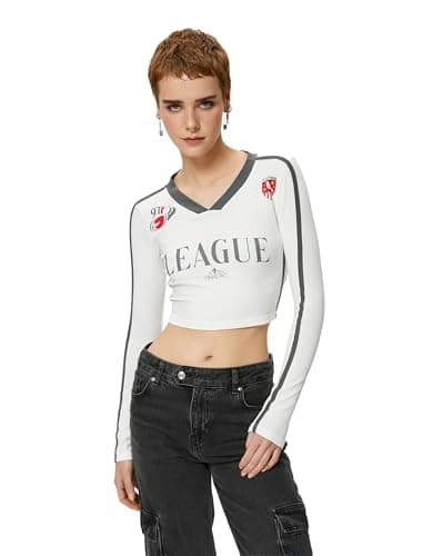 KOTON Womens Textured Body Modern Shirt