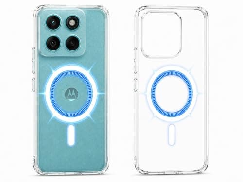 Magnetic Case for Moto Edge 60 Pro - edge 60 Fusion Charging Compatible When Supported | Compatible with Magnetic Car Mounts, Card Wallets & Cooling Fans