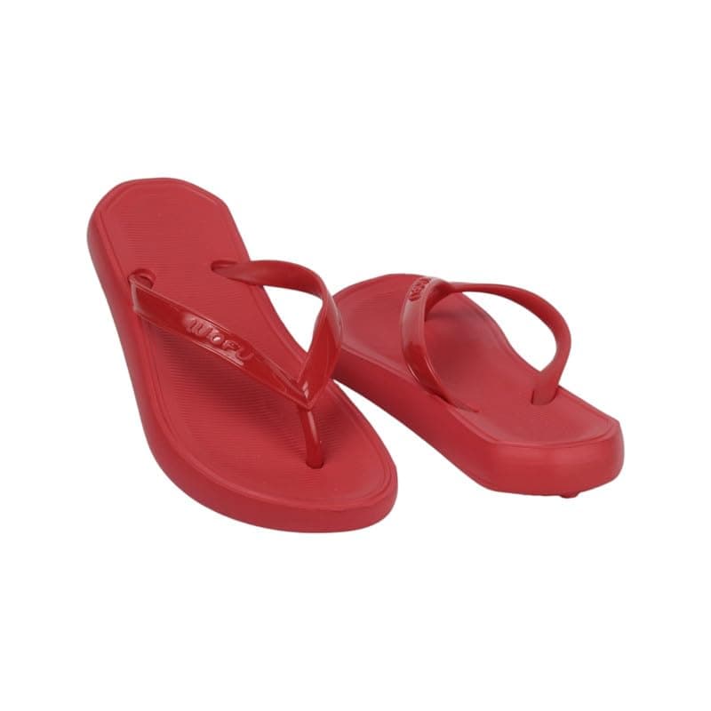 Slipper Girls Flat Eva 1218 Red 31/32
