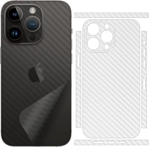 ARROWS Back Sticker Compatible With iPhone 16 Pro Max Back Sticker carbon Fiber Matte Transparent Anti-Scratch Compatible With iPhone 16 Pro Max (one piece) Cellular phone case