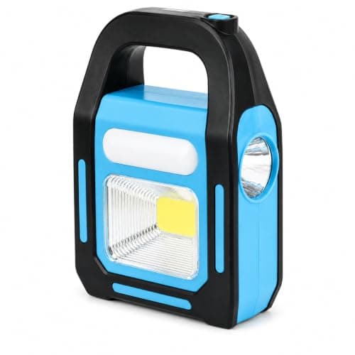 Emergency Light, Rechargeable Multifunctional Maintenance Lamp, Lightweight Portable Work Light for Outdoor Camping, Repair, Home and Travel, Blue Electric lantern