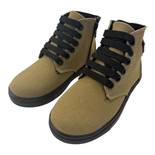 Junior Half Boots For Toddler Boys, Beige, 28