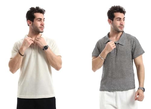 Red Circle Mens Bundle of 2 Ivory Dune Relaxed T-Shirt Bundle of 2 Ivory Dune Relaxed T-Shirt Outerwear
