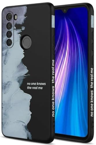 Case Compatible with OPPO Realme 5 Pro - Ultra HD Long Lasting UV Print on Back and Sides - Matte Surface Anti Fingerprint (Hidden Spirit) Cellular phone case