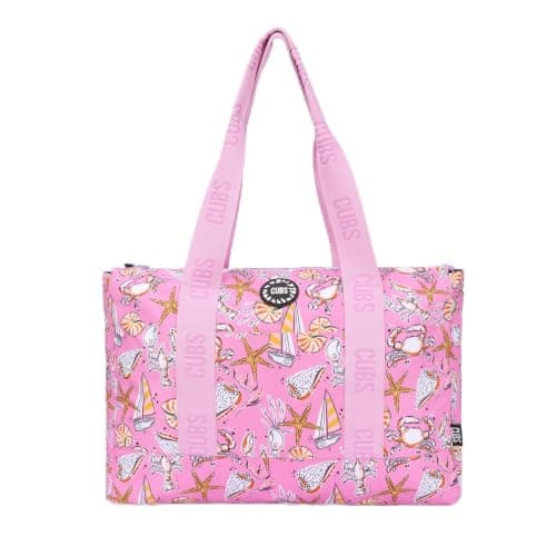 Cubs leaves & sea shellsTote Double Tote bag
