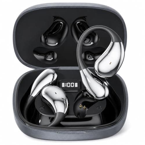 Instant Translation Headset Smart Surround Wireless AI Support 150 Languages Waterproof Sports Earphones with LED Display Digital Charging Case Bluetooth