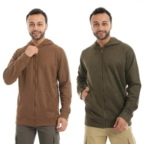 Red Circle Mens Bundle of 2 Velvet Sweatshirt Bundle of 2 Velvet Sweatshirt