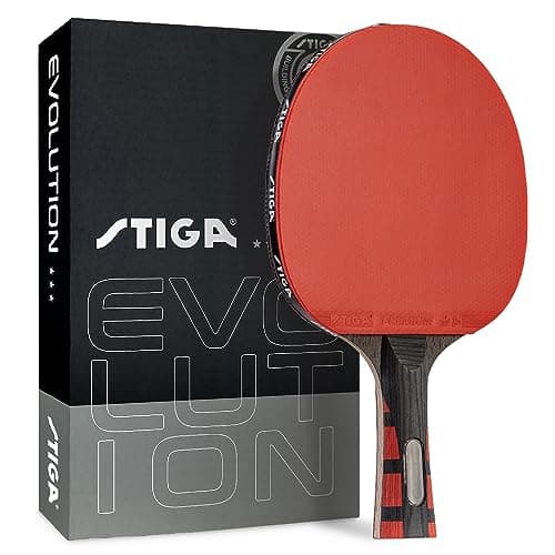 STIGA Ping Pong Paddles - 2mm Tournament-Approved Sponge - Flared Handle for Enhanced Control - Competitive Table Tennis Racket for Family Fun - Multiple Styles & Performance Levels Available